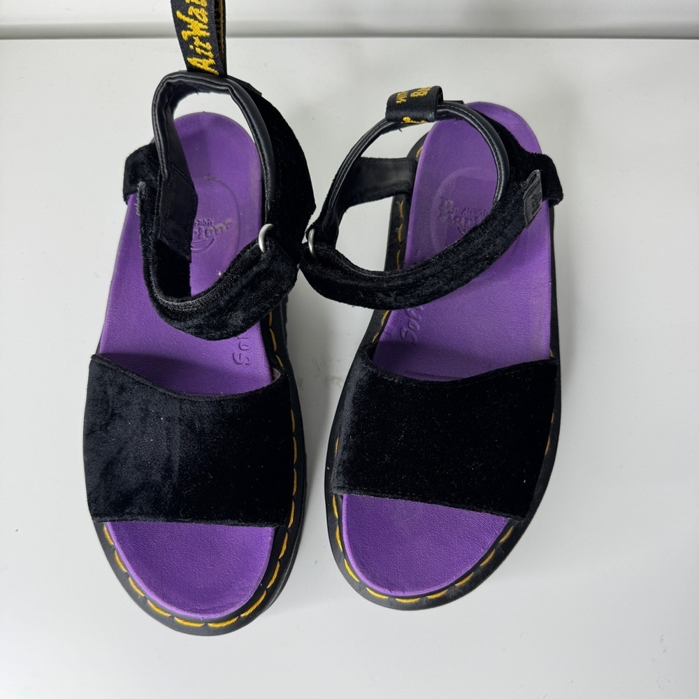 Dr. Martens X-Girl Velvet Platform
Strap Sandals 6 - Picture 4 of 11